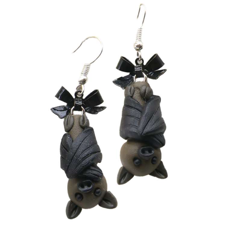 Halloween ohrringe Fledermaus